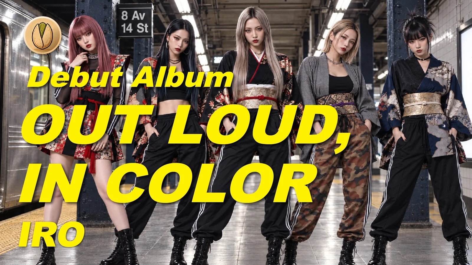 IRO debut album OUT LOUD, IN COLOR